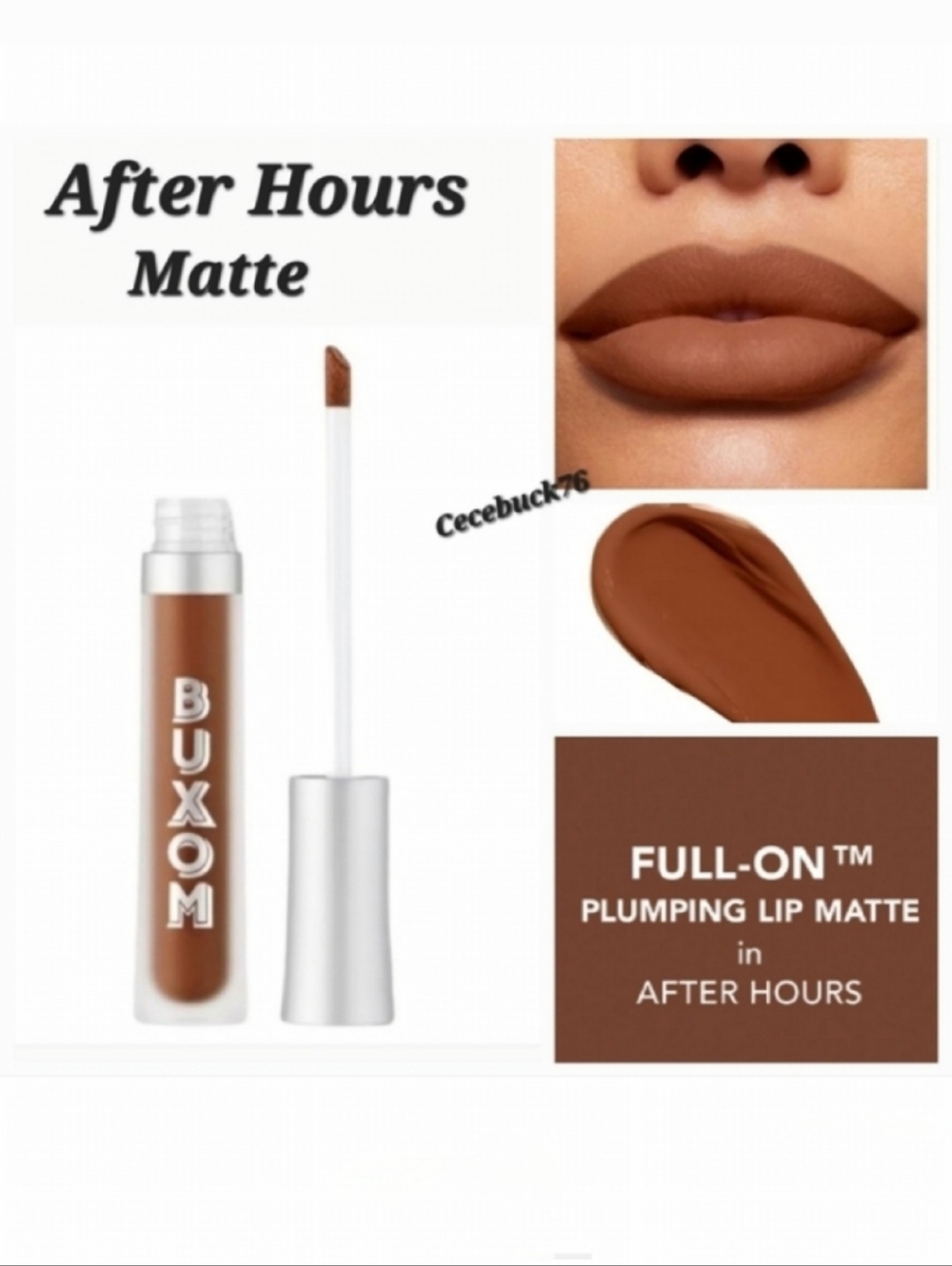 🌺Buxom After Hours Full-On Plumping Lip Matte Lipstick